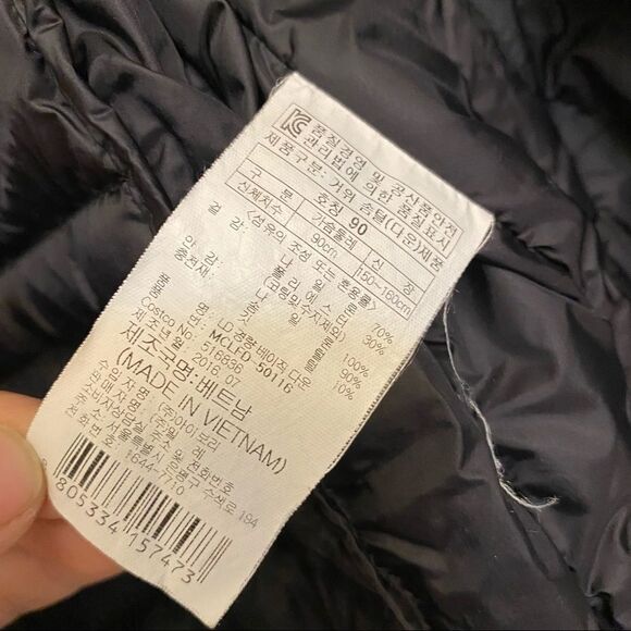 MILLET Mountain Experience black packable down Puffer Jacket coat -XS - Picture 7 of 9